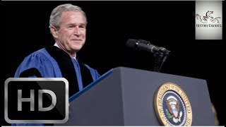 【日本語字幕】ブッシュジョーク-「君たちも大統領になれる！」～Bush Joke "You too can be president United States!"