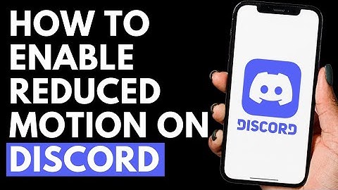 How To Enable Reduced Motion on Discord | Discord Tutorial