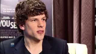 Awkward Jesse Eisenberg Interview for 'Now You See Me'
