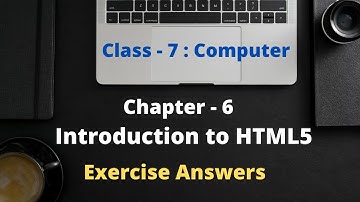 Class 7 Computer Chapter 6 : Exercise answer | Class 7 Computer Chapter 6 Question answer