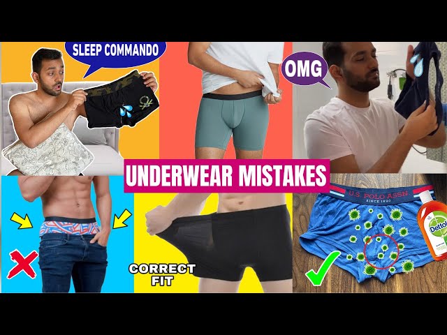 UNDERWEAR MISTAKES THAT ARE BAD FOR YOUR HEALTH