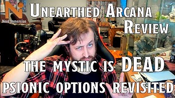 Unearthed Arcana Review: Psionic Options Revisited | Nerd Immersion