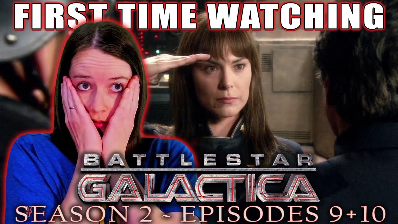 BATTLESTAR GALACTICA | Season 2 - Ep. 9 + 10 | First Time Watching Reaction | Another Battlestar?!?
