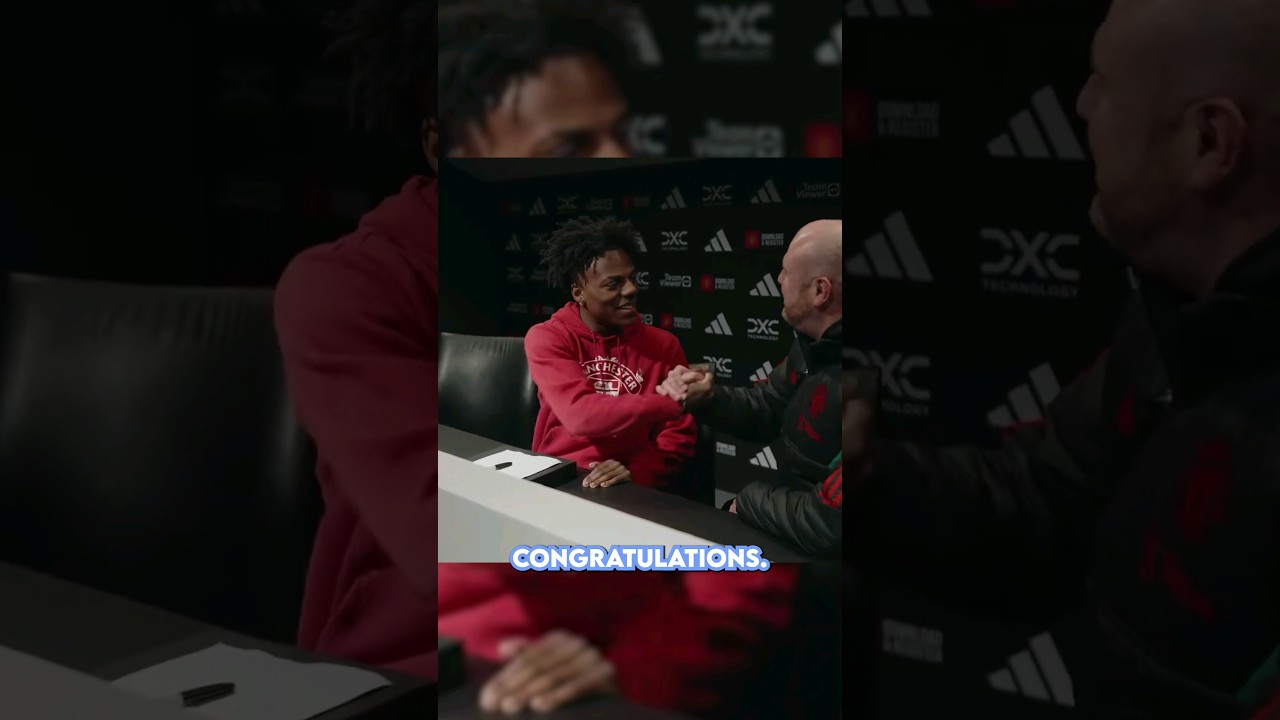 iShowSpeed Signs With Man United! 🥳