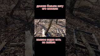 Домика больше нет его сломали