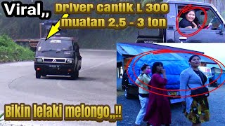 VIRAL,,CEWEK CANTIK 20 THN DRIVER L300 BIKIN LELAKI MELONGO