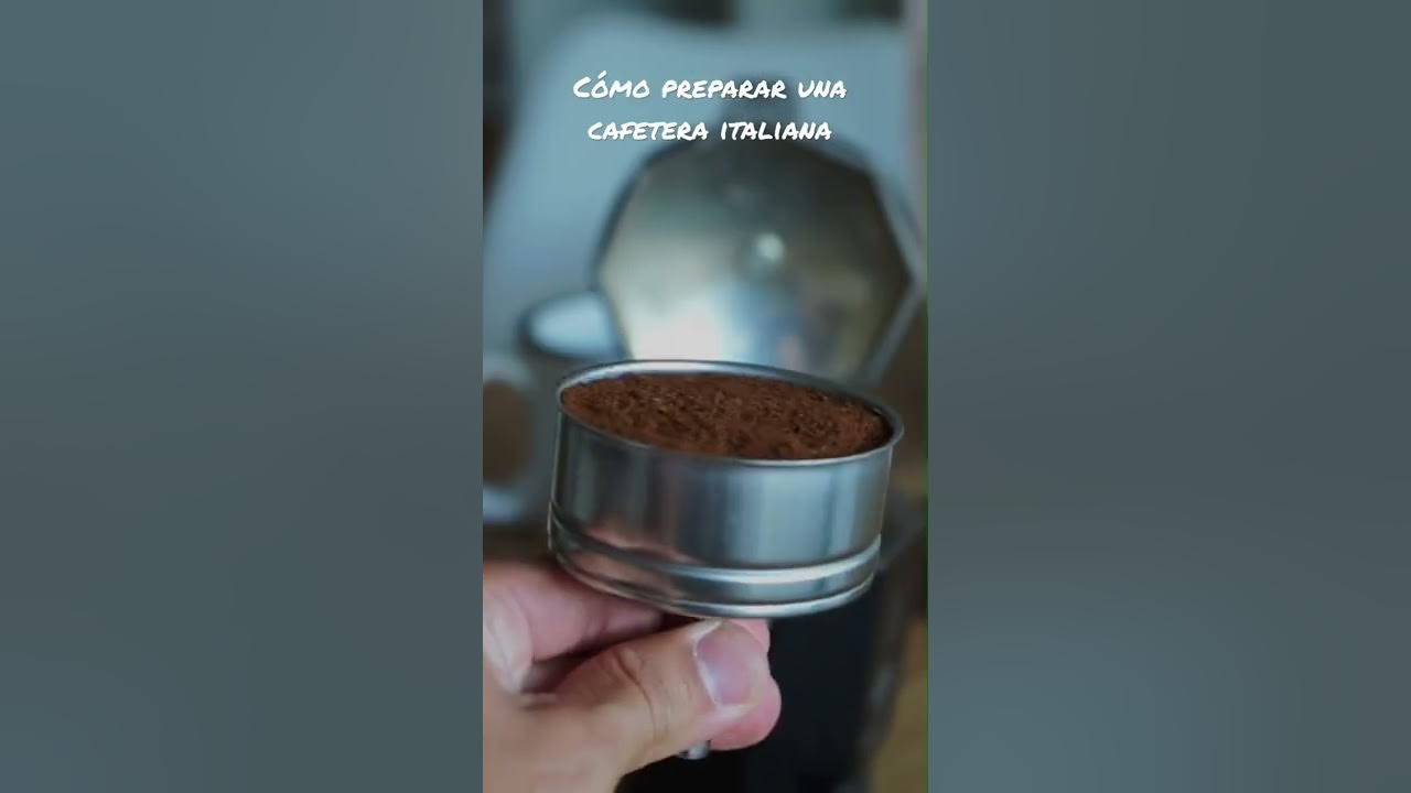 Las cafeteras italianas o grecas, son un clásico para preparar