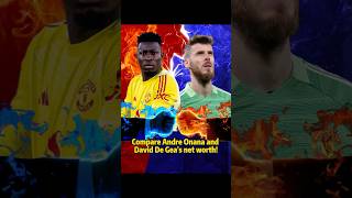 Compare Andre Onana and David De Gea's net worth!#celebrity #networth #networthcomparison#Andre