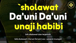 Lirik Sholawat  Dauni Dauni  Sukarol Munsyid   Lirik Dan Terjemah