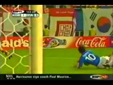 Tackle vs Totti in WC 2002 was a fair tackle.