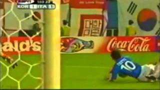 Tackle vs Totti in WC 2002 was a fair tackle.