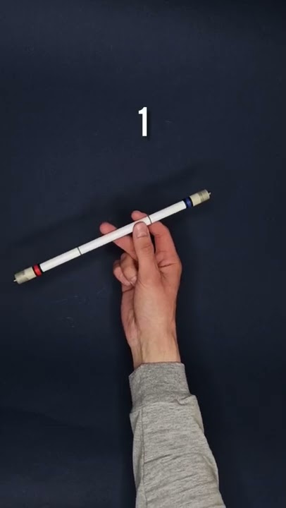 Learn how to spin pen around your thumb in 15 seconds
