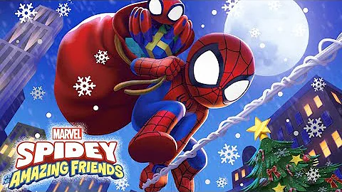 Spidey and His Amazing Friends - a very spidey Christmas  - Read Aloud Storybook #spidey @disney