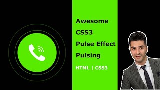 Awesome CSS3 Pulse Effect - Pulsing effect using CSS3 Transform Scale - Pure CSS Animation Tutorial Wealth