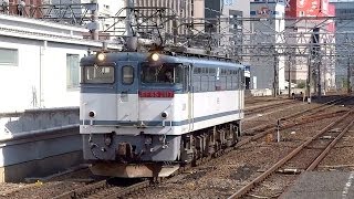 JR貨物 EF65-2117 単機回送列車 (単9775レ JR貨物更新色) 東海道本線 名古屋駅