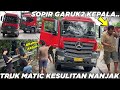 ASTAGA !!! Sopir Sampai Garuk-Garuk Kepala, Drama Truk Matic Tersiksa Menanjak di Sitinjau Lauik