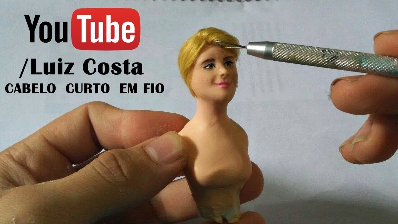 CABELO CURTO COM FIO DE OVERLOQUE-  ESPECIAL 10K
