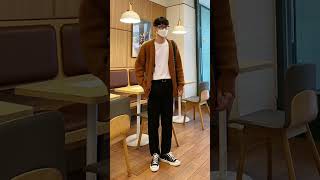 Cardigan phối đồ phong cách soft boi Hàn Quốc | Khang Trần Style Hàn screenshot 3