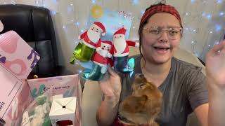 Dog subscription Box UNBOXING! Pup Mom Crate December Box! Vlogmas Day 7