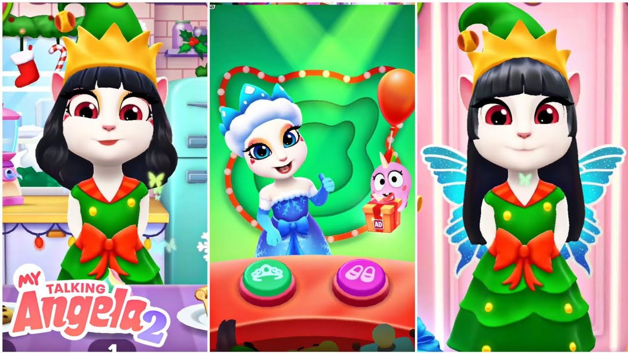 My Talking Angela 2 Christmas Update 2022/2023 ☃️🎄 Winter Talent