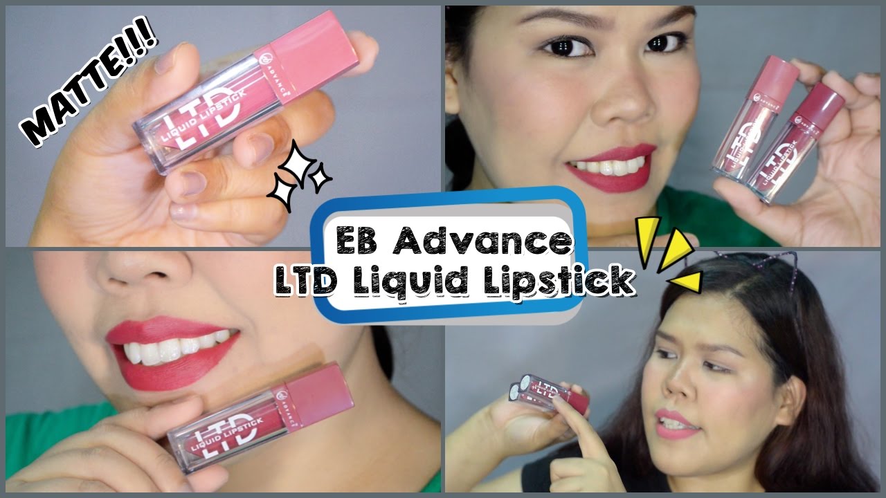Dupe for NYX SMLC? | EB Advance LTD Liquid Matte Lipstick Review