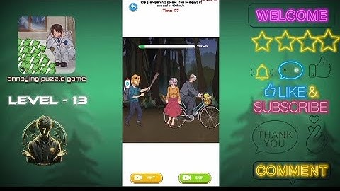 annoying puzzle game level 13