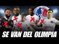 JUGADORES DE CD OLIMPIA QUE YA NO CONTINUARÁN EN LA PRÓXIMA TEMPORADA 