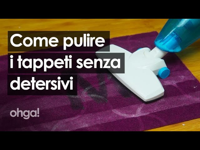 Tappeti come nuovi: scopri i metodi naturali per una pulizia impeccabile  senza rovinarli