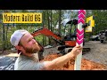 Modern Home Build | 06 | Deck Footings, Utility Sleeves, Concrete Wall Pour