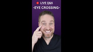 Dr. EyeGuy is live! Can you cross your eyes too much?