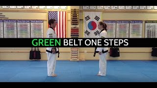 Green Belt One Steps