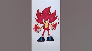 how to draw Sonic step by step drawings #shorts #sonic #drawing #kids