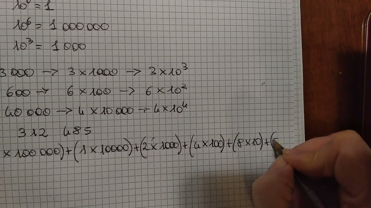 polinomi numerici classe quinta