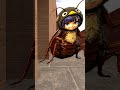 GuGuGaGa Penguin vs Gugu Gaga Cockroach Maze Chase #shorts