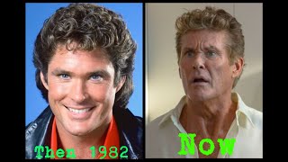 Knight Rider (1982) Cast then and now