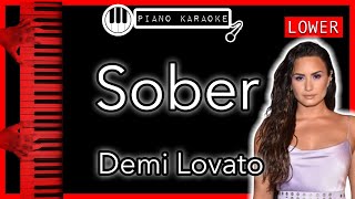 Video thumbnail of "Sober (LOWER -3) - Demi Lovato - PK Instrumental"