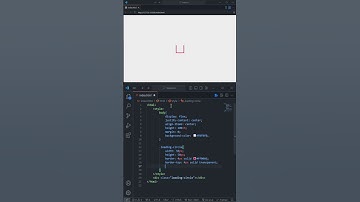 Creating a Rotating Loading Spinner with CSS  #html5 #coding #webdesign #codingtutorial #css