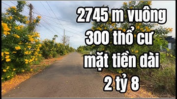 Vì nợ nần bán rẻ đất vườn có thổ cư MẶT TIỀN DÀI gần trung tâm xã ở BRVT