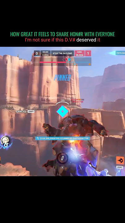 D.Va thanked me afterward  #overwatch2 #overwatchclips #dva