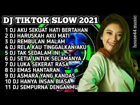 DJ TIKTOK SLOW 2021 || DJ AKU SEKUAT HATI BERTAHAN || DJ HARUSKAH AKU MATI || DJ REMBULAN MALAM
