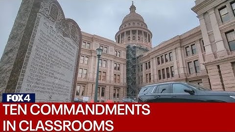 Texas Senate passes bill requiring Ten Commandments in classroom