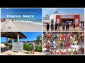 Progreso Mexico Cruise Port Tour, Beach & Shopping (4K)