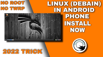 Linux in android mobile 📱 without root using userland