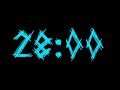 28 Minute Timer - Blue / NO SOUND