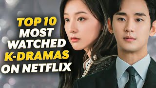 Топ-10 самых просматриваемых корейских дорам на Netflix!