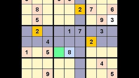 How to Solve Los Angeles Times Sudoku Expert November 11, 2022 - v1