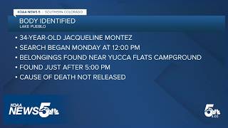 Missing woman whose body was recovered at Lake Pueblo State Park identified