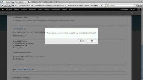 39. How to view webform submissions and set up e-mail templates (a Drupal how-to)