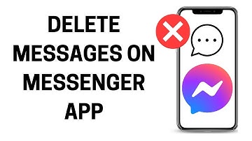How To Delete Messages On Messenger | Delete Facebook Messenger Messages 2024 | Messenger Guide