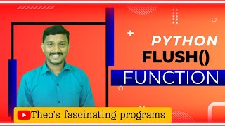 Celebrity flush function|python flush function| #programming #python #Theosfascinatingprograms #Karthic_PGT_CS Profile